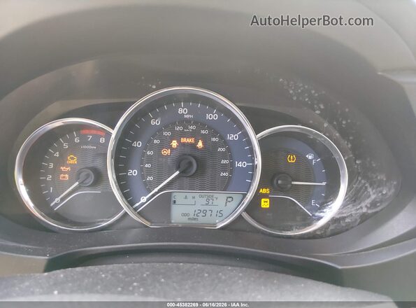 2T1BURHE2GC657397 2016 TOYOTA COROLLA Red Vista de los asientos traseros