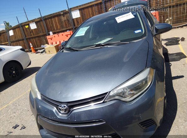 2T1BURHE2GC657397 2016 TOYOTA COROLLA Red Vista del cuadro de instrumentos