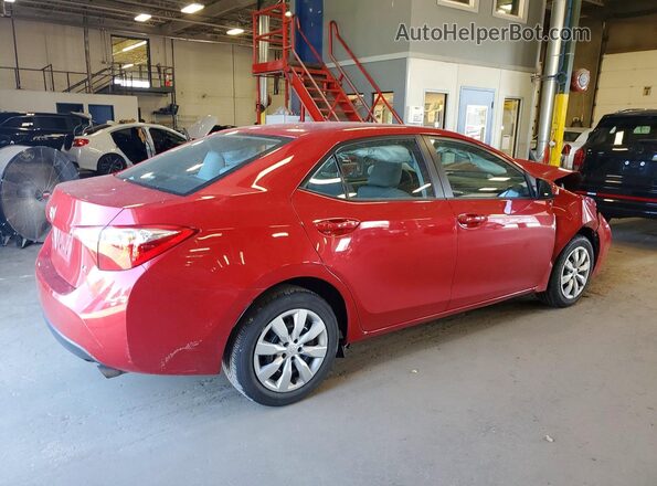 2T1BURHE2GC679979 2016 TOYOTA COROLLA Red 