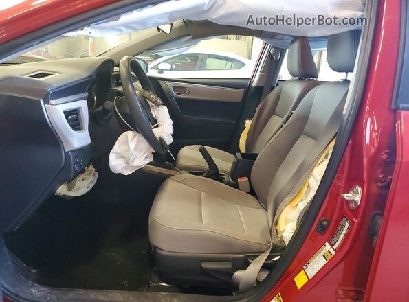 2T1BURHE2GC679979 2016 TOYOTA COROLLA Red 