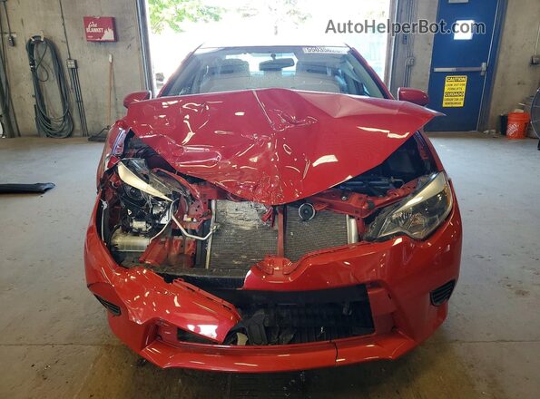2T1BURHE2GC679979 2016 TOYOTA COROLLA Red 