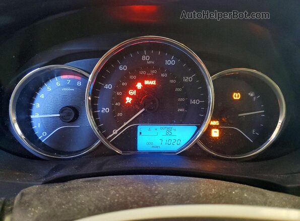 2T1BURHE2GC679979 2016 TOYOTA COROLLA Red 
