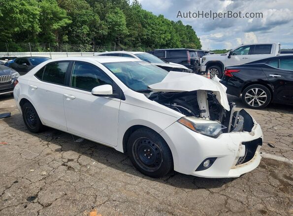 2T1BURHE2GC686592 2016 TOYOTA COROLLA White 
