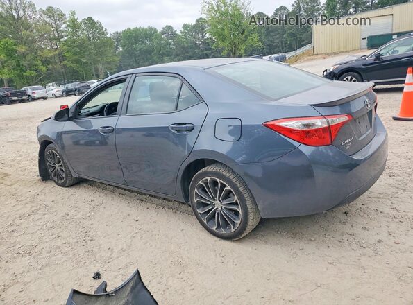 2T1BURHE2GC698953 2016 TOYOTA COROLLA Gray უკანა მარცხენა