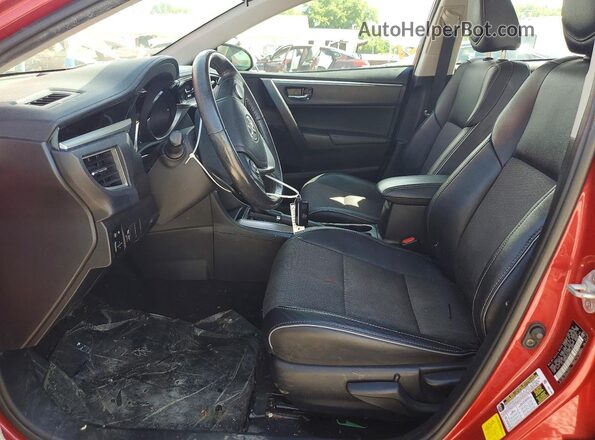 2T1BURHE2GC702449 2016 TOYOTA COROLLA Red 