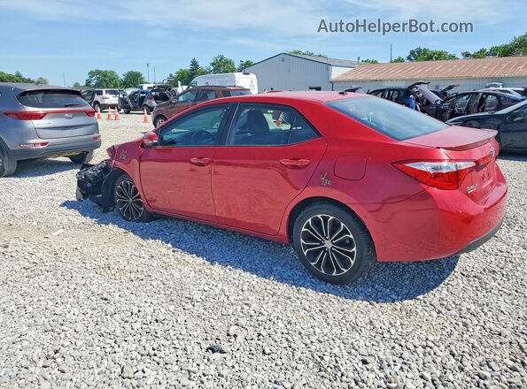 2T1BURHE2GC702449 2016 TOYOTA COROLLA Red 