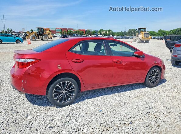 2T1BURHE2GC702449 2016 TOYOTA COROLLA Red 