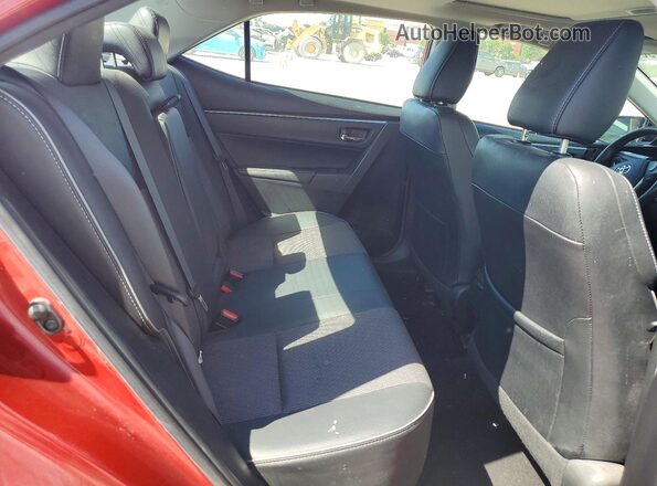 2T1BURHE2GC702449 2016 TOYOTA COROLLA Red 