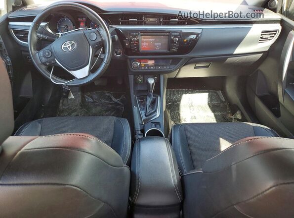 2T1BURHE2GC702449 2016 TOYOTA COROLLA Red 