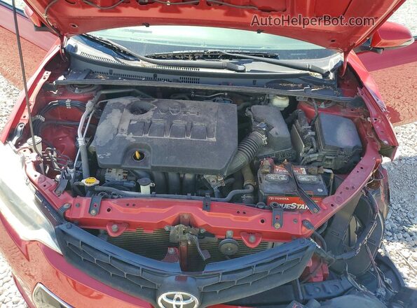 2T1BURHE2GC702449 2016 TOYOTA COROLLA Red 