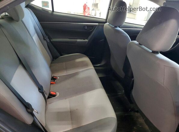 2T1BURHE2GC713757 2016 TOYOTA COROLLA Gray Հետևի նստատեղերի տեսք