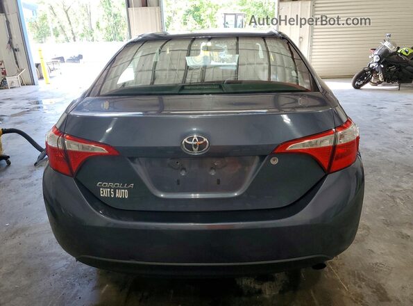 2T1BURHE2GC713757 2016 TOYOTA COROLLA Gray Հետևի տեսք