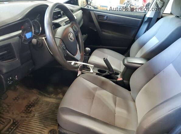 2T1BURHE2GC713757 2016 TOYOTA COROLLA Gray Սալոնի դիմացի տեսք