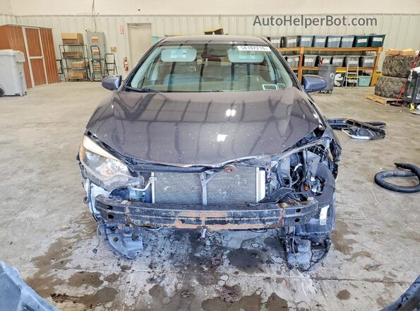 2T1BURHE2GC713757 2016 TOYOTA COROLLA Gray Դիմացի տեսք