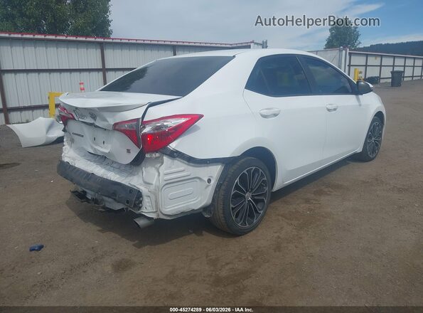 2T1BURHE2GC738657 2016 TOYOTA COROLLA Белый 