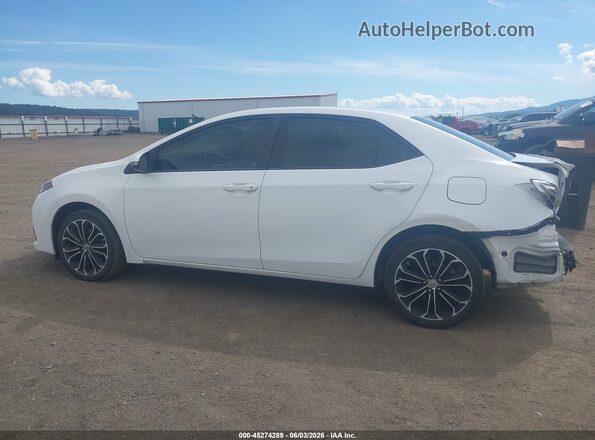 2T1BURHE2GC738657 2016 TOYOTA COROLLA Белый 