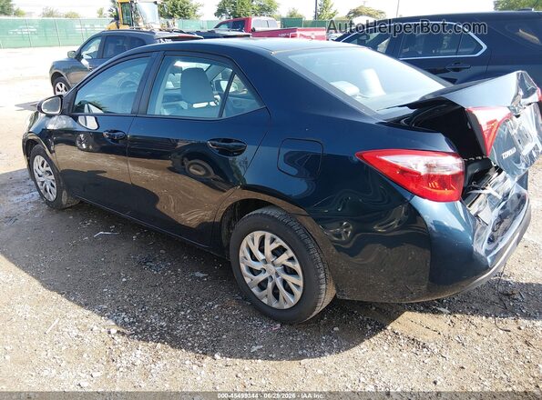 2T1BURHE2HC756254 2017 TOYOTA COROLLA Черный Задняя левая четверть