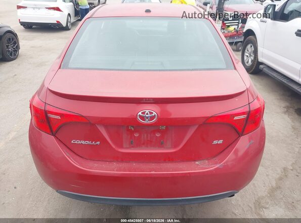 2T1BURHE2HC760143 2017 TOYOTA COROLLA Red 