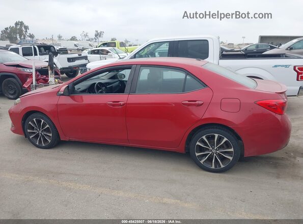 2T1BURHE2HC760143 2017 TOYOTA COROLLA Red 360 interior view
