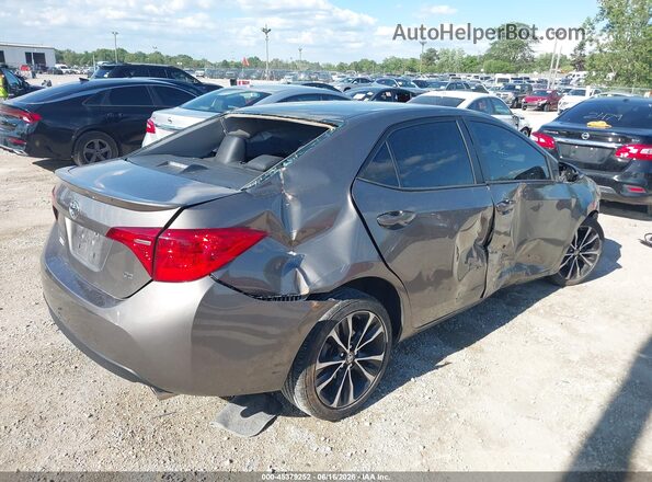 2T1BURHE2HC764452 2017 TOYOTA COROLLA Gray Հետևի աջ