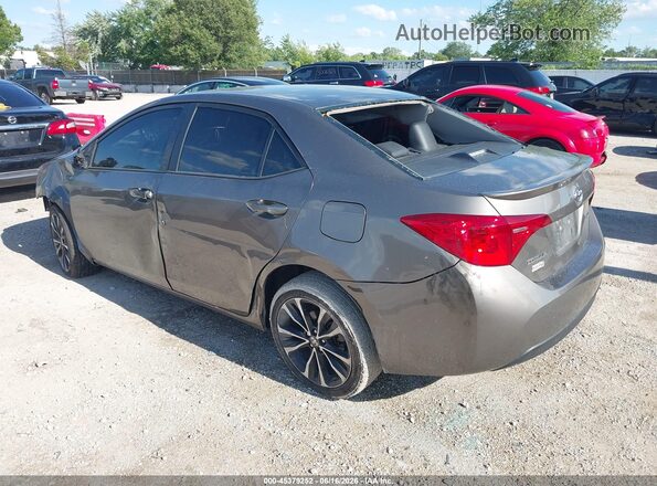 2T1BURHE2HC764452 2017 TOYOTA COROLLA Gray Հետևի ձախ