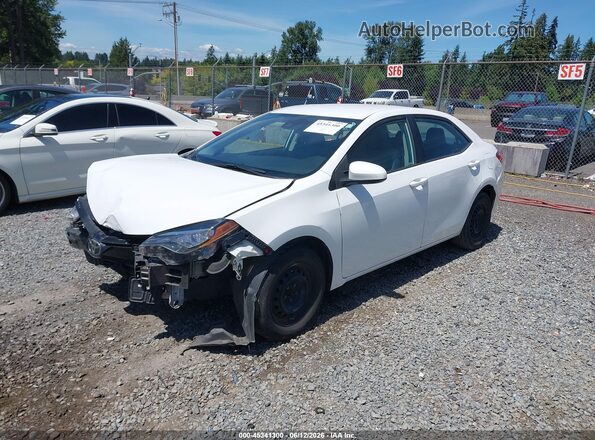 2T1BURHE2HC789612 2017 TOYOTA COROLLA White Przód lewy