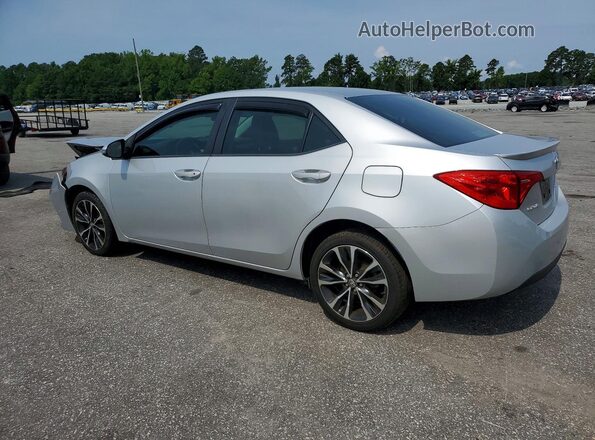 2T1BURHE2HC802777 2017 TOYOTA COROLLA Silver Trasero izquierdo