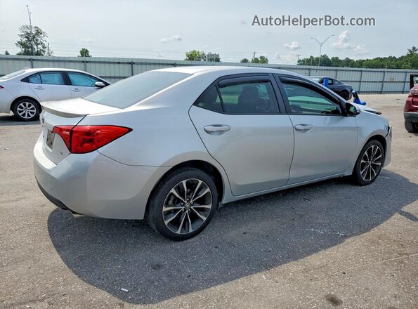 2T1BURHE2HC802777 2017 TOYOTA COROLLA Silver Trasero derecho
