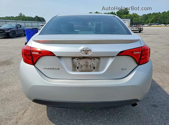 2T1BURHE2HC802777 2017 TOYOTA COROLLA Silver Vista trasera