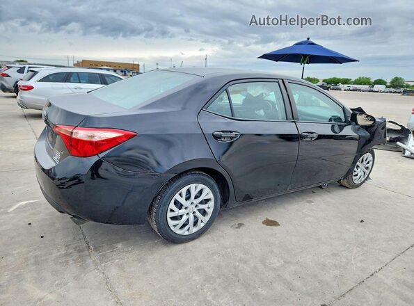2T1BURHE2HC866799 2017 TOYOTA COROLLA Black Tył prawy