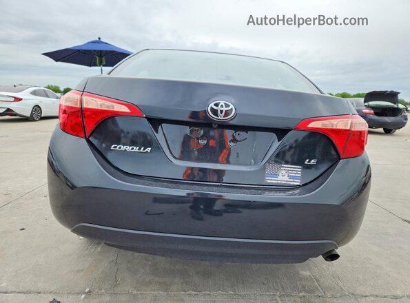 2T1BURHE2HC866799 2017 TOYOTA COROLLA Black Widok z tyłu