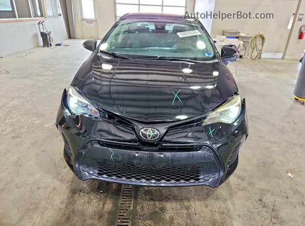 2T1BURHE2HC867161 2017 TOYOTA COROLLA Black Front view