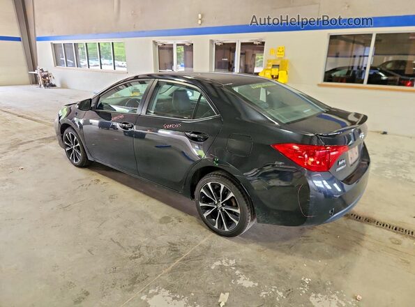 2T1BURHE2HC867161 2017 TOYOTA COROLLA Black Rear left