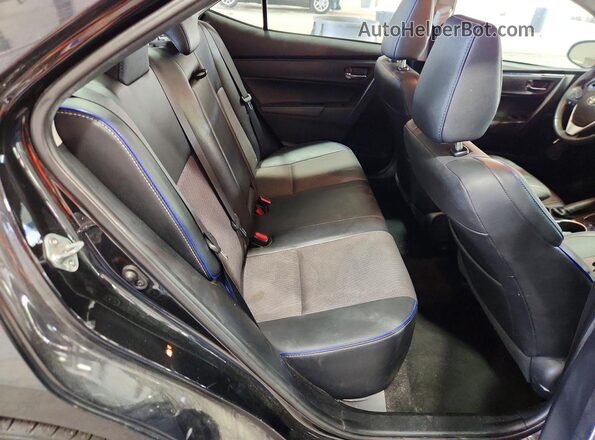 2T1BURHE2HC867161 2017 TOYOTA COROLLA Black Rear seats view