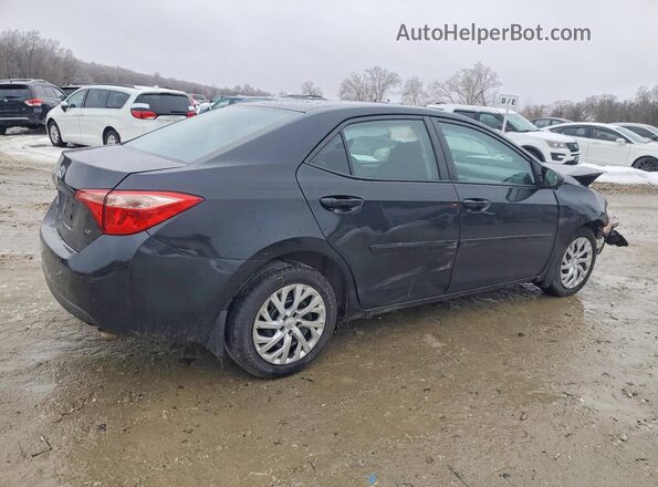 2T1BURHE2HC878967 2017 TOYOTA COROLLA Black Задня права чверть