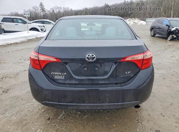 2T1BURHE2HC878967 2017 TOYOTA COROLLA Black Вид ззаду