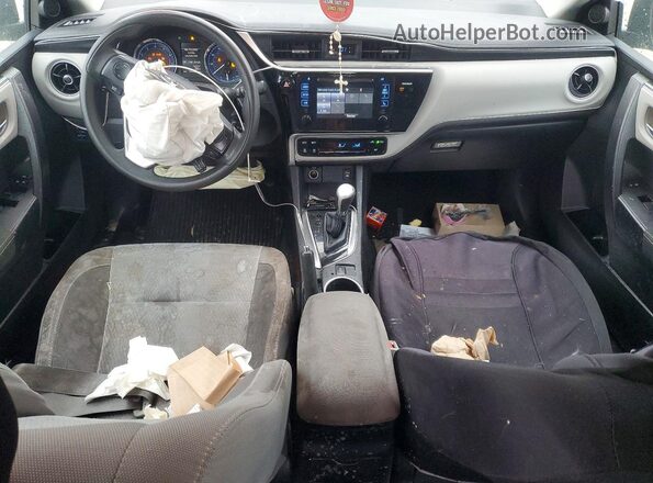 2T1BURHE2HC878967 2017 TOYOTA COROLLA Black Вид панелі приладів