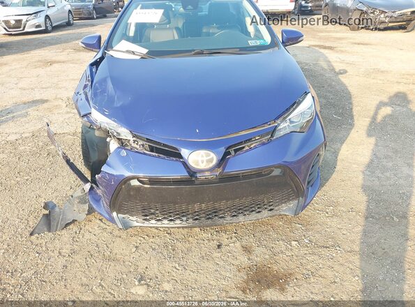 2T1BURHE2HC915600 2017 TOYOTA COROLLA Синий Вид спереди