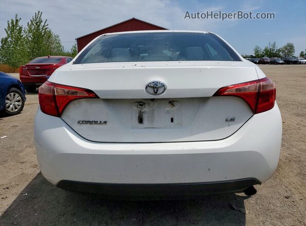 2T1BURHE2HC922675 2017 TOYOTA COROLLA White Rear view