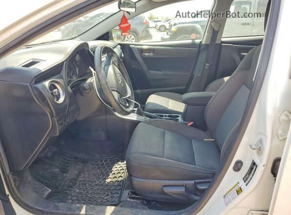 2T1BURHE2HC922675 2017 TOYOTA COROLLA White Front interior view