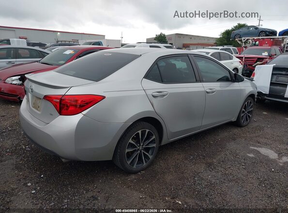 2T1BURHE2HC924166 2017 TOYOTA COROLLA Silver Trasero derecho