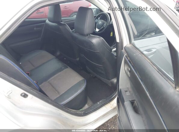 2T1BURHE2HC924166 2017 TOYOTA COROLLA Silver Vista de la etiqueta del VIN
