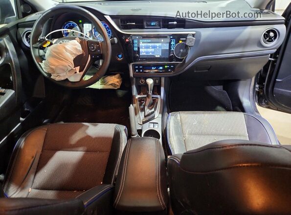 2T1BURHE2HC945566 2017 TOYOTA COROLLA Black Dashboard view