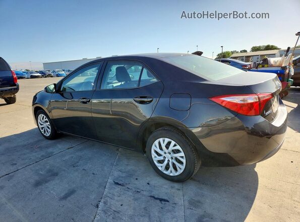2T1BURHE2JC004687 2018 TOYOTA COROLLA Black Rear left