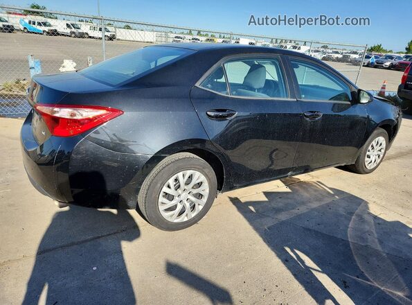 2T1BURHE2JC004687 2018 TOYOTA COROLLA Black Rear right