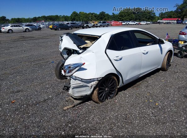 2T1BURHE2JC010439 2018 TOYOTA COROLLA White Tył prawy