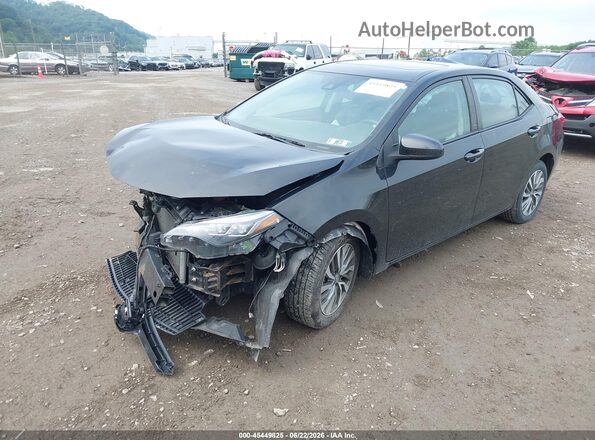 2T1BURHE2JC017181 2018 TOYOTA COROLLA Black Front left