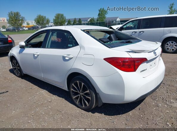 2T1BURHE2JC033106 2018 TOYOTA COROLLA White Trasero izquierdo