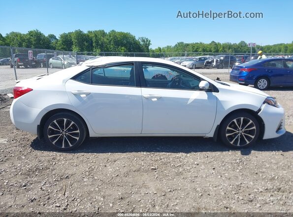 2T1BURHE2JC033106 2018 TOYOTA COROLLA White Vista interior trasera