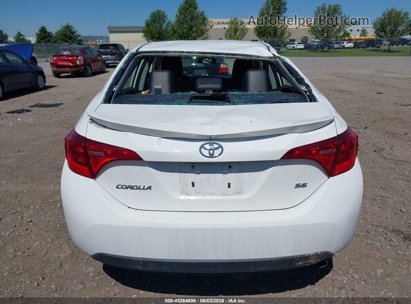 2T1BURHE2JC033106 2018 TOYOTA COROLLA White 
